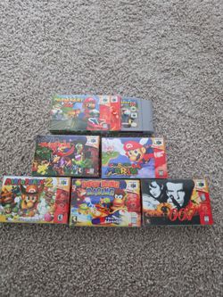 Minibox Gaming N64 Display/Repro Boxes (Set of 6)