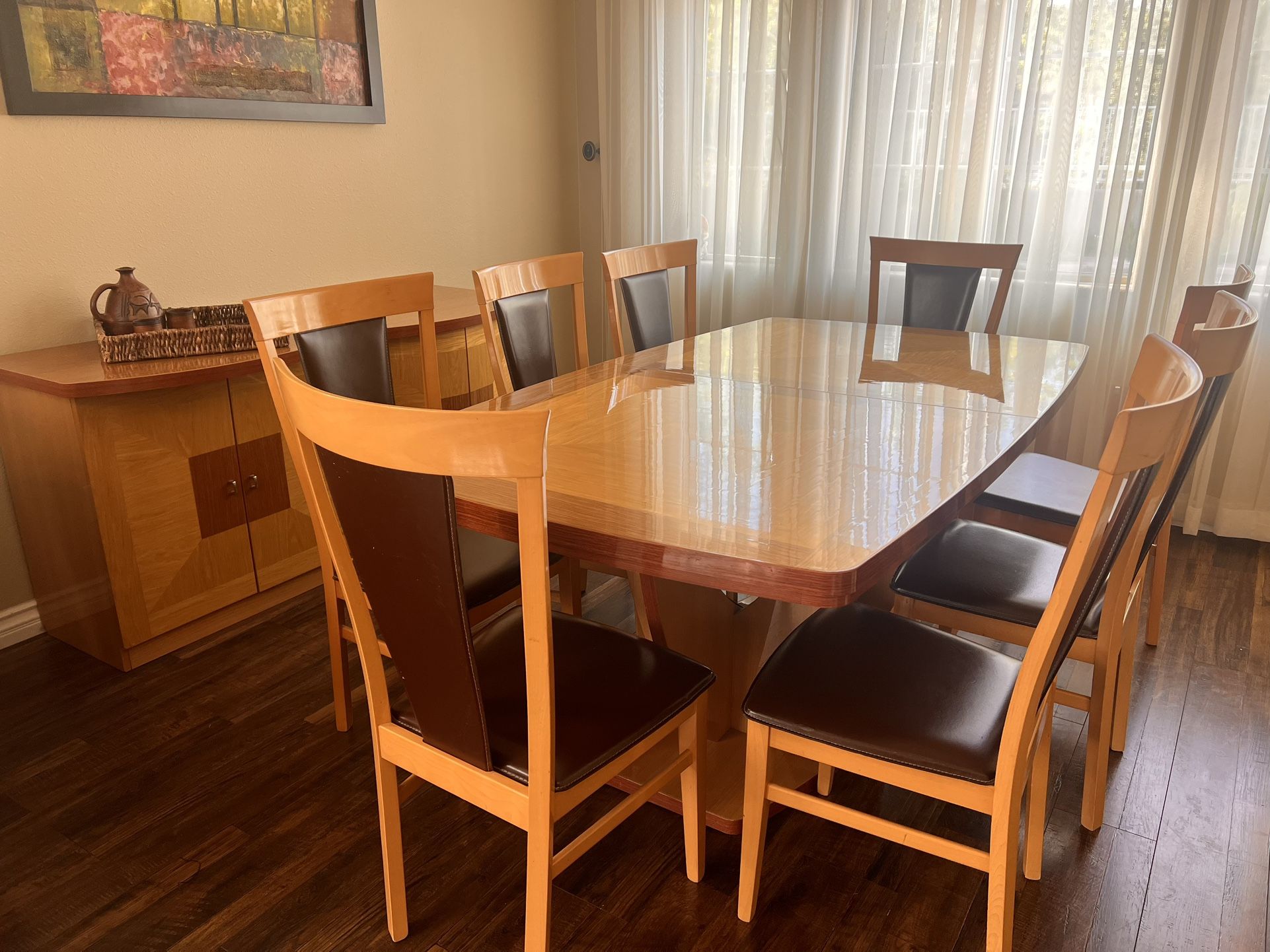 Dining Table With 8 Chairs