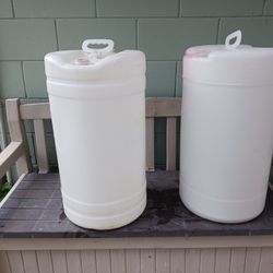 Hurricane  Water Containers Or To Make Chiken Watering