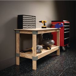 Handmade Wood Shop Table Made To Order