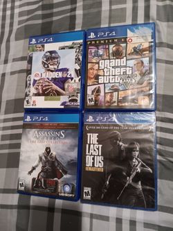 New ps4 games