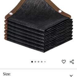 Garden Shade Cloth, 80%-90% Resistant Sun Shade Neting Mesh Tarp with HDPE Material and Reinforced Grommets, Sunblock Trap for Greenhouse Plant Pergol