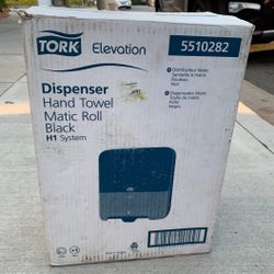 Tork Elevation Dispenser Hand Towel Matic Roll Black H1 System