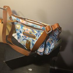 Lily Blooom Floral Crossbody Bag  NWT