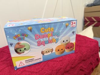 Cute Dumpling Squishy Toy Set of 4