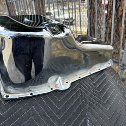 Chevy chrome oil pan