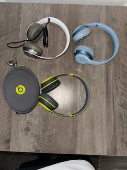 Beats by Dre Headphones Bundle - Lot of 3 (As-Is / For Parts or Repair)