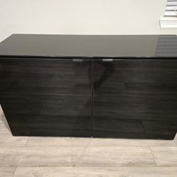 Glass Top Entertainment Center