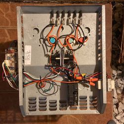 Rheem X-13 3/4 Hp Motor With Squirrel Cage Assembled & Heater W/ Breaker. 