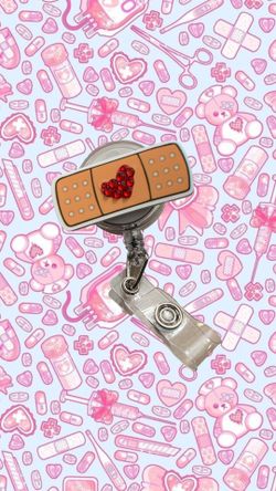 Bandaid Badge Holder