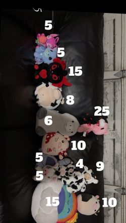 Stuff animals and hot topics ones too