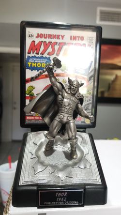 Thor 1962 Marvel Fine Pewter Statue Collector’s Figurine - Comic Book (RARE)