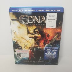 Conan The Barbarian Born On The Battlefield 3D DVD 
