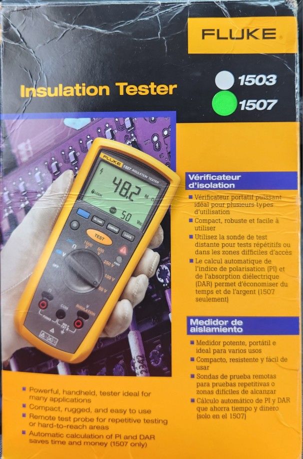 Fluke Insulation Tester 1507