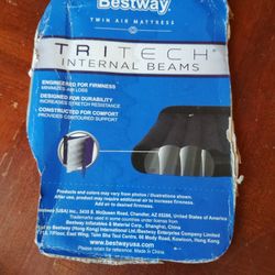 Best way Twin Air Mattress   w/ TriTech Internal Beams.