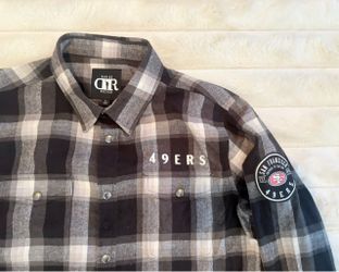 Men’s 49ers Flannel NFL Brand New