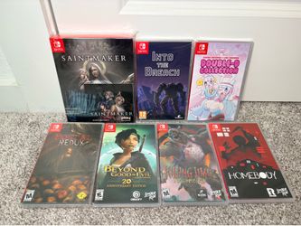 $40 each Nintendo switch games