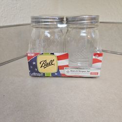 Ball STARS & STRIPES JARS  NIB 