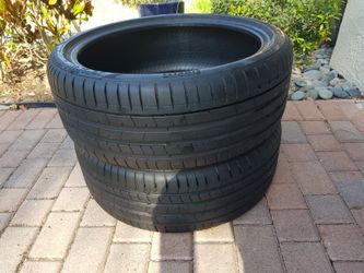245/35/R20 Pirelli P Zero Run Flat MOE (DOT 2024) 2 Tires LIKE NEW