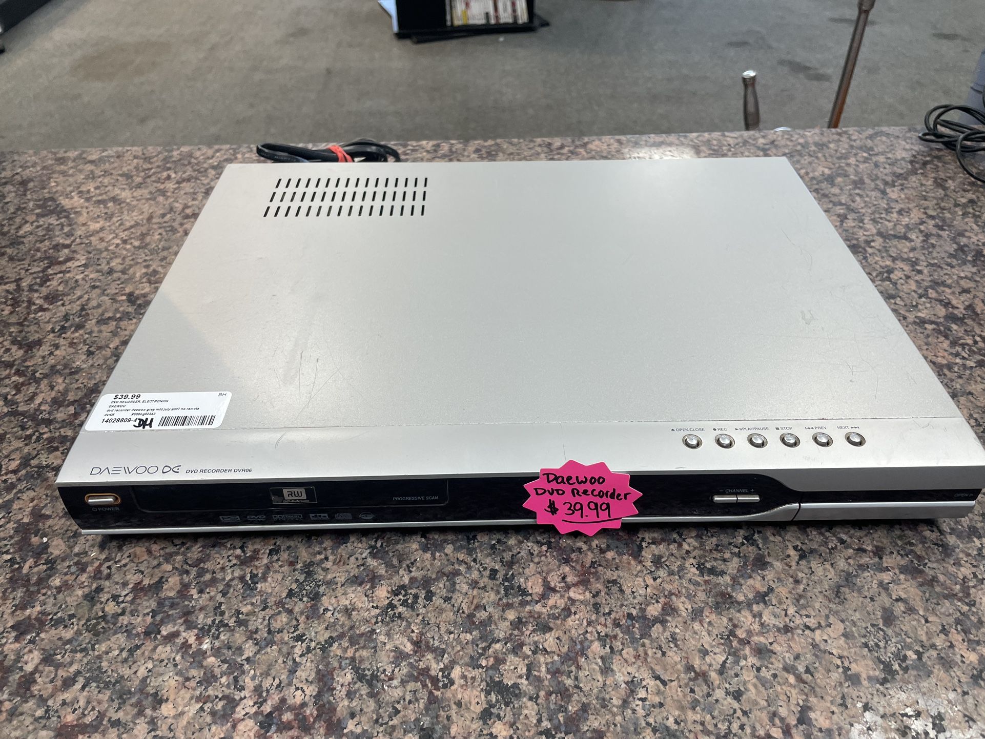 Daewoo DVD Recorder