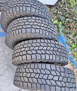 315/70/17 cooper 📍📍 Vendo un set de llantas con 80% de vida las 4 📍🌟