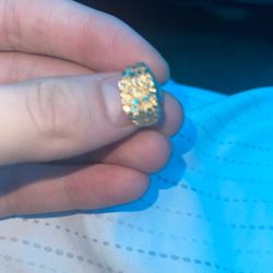 10k Nugget Ring (read Description)