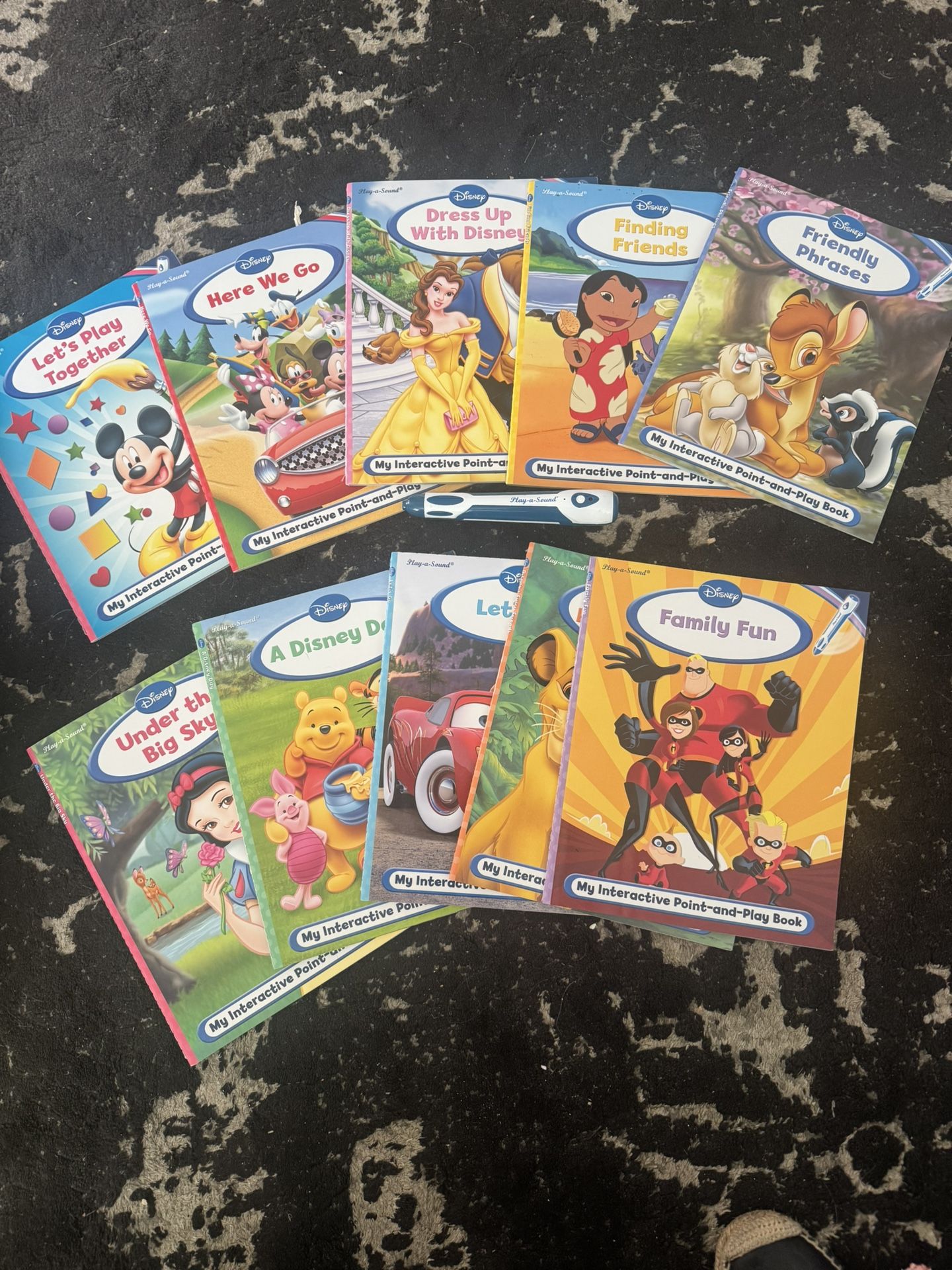 Disney My Interactive Point-and-Play Book
