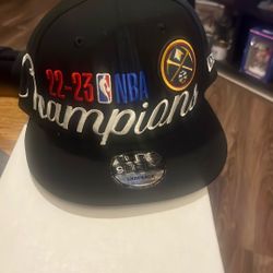 22-23 Denver Nuggets Champions Hat
