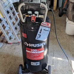 Husky Air Compressor Stand Up