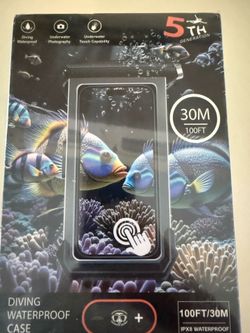 Underwater Phone Case new never opened 5th generation