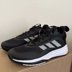 Adidas Own The Game 3.0 Basketball Sneakers Gym Black Shoes