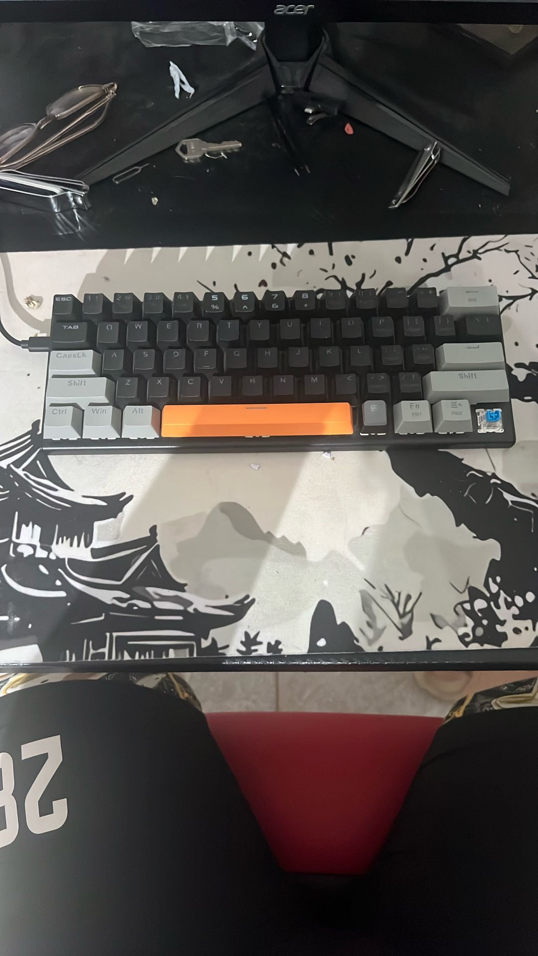 keyboard and mouse