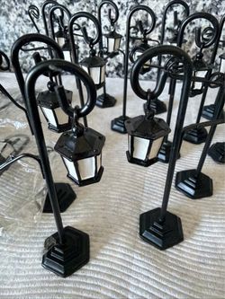 Lamppost Street Light Table Name Tags Wedding Place Cards Lot Of 21