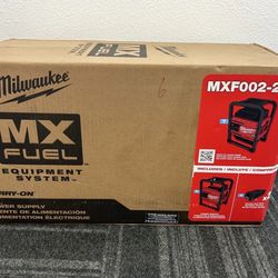 Milwaukee Mx 3200 W Power Station With Two Mx Batteries, Enough Power To Power A Fridge