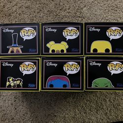 Funko Pop! Nightmare Before Christmas Set – Jack, Sally, Zero, Mayor, Oogie Boogie