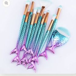 Mermaid Tail Brushes