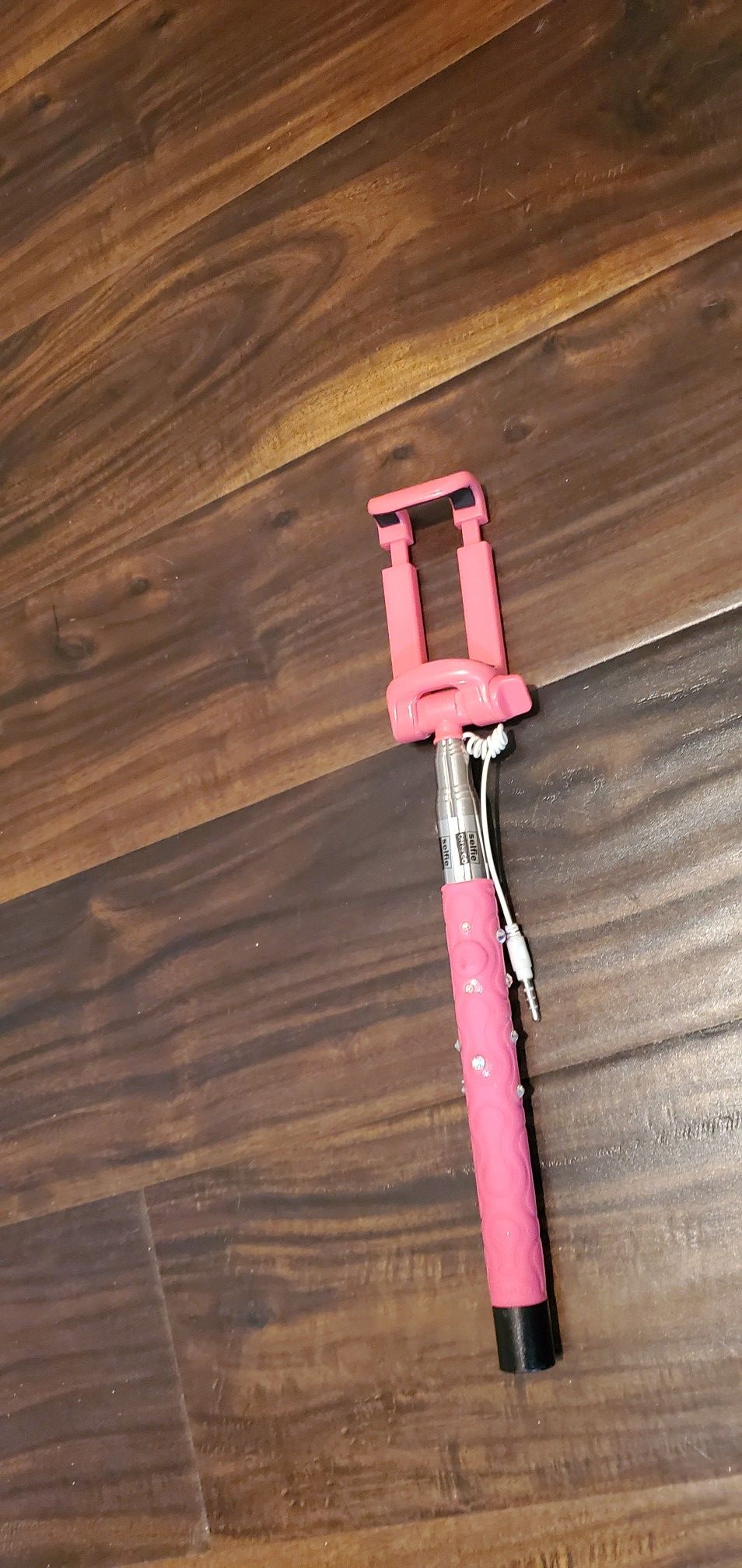 Selfie stick with Rhinestones