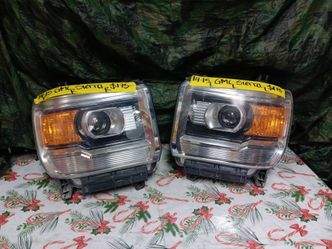 2014-15 GMC Sierra L&R Headlight