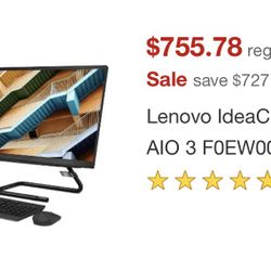 Lenovo All In One Desktop