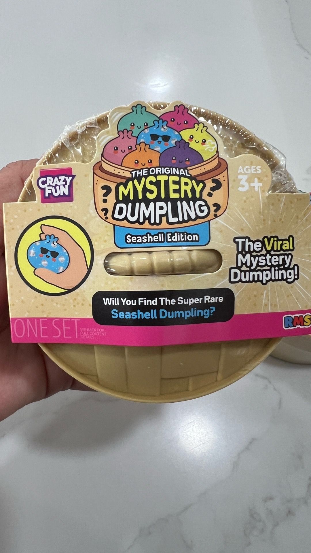 Mystery Dumpling Squishy Seashell Edition