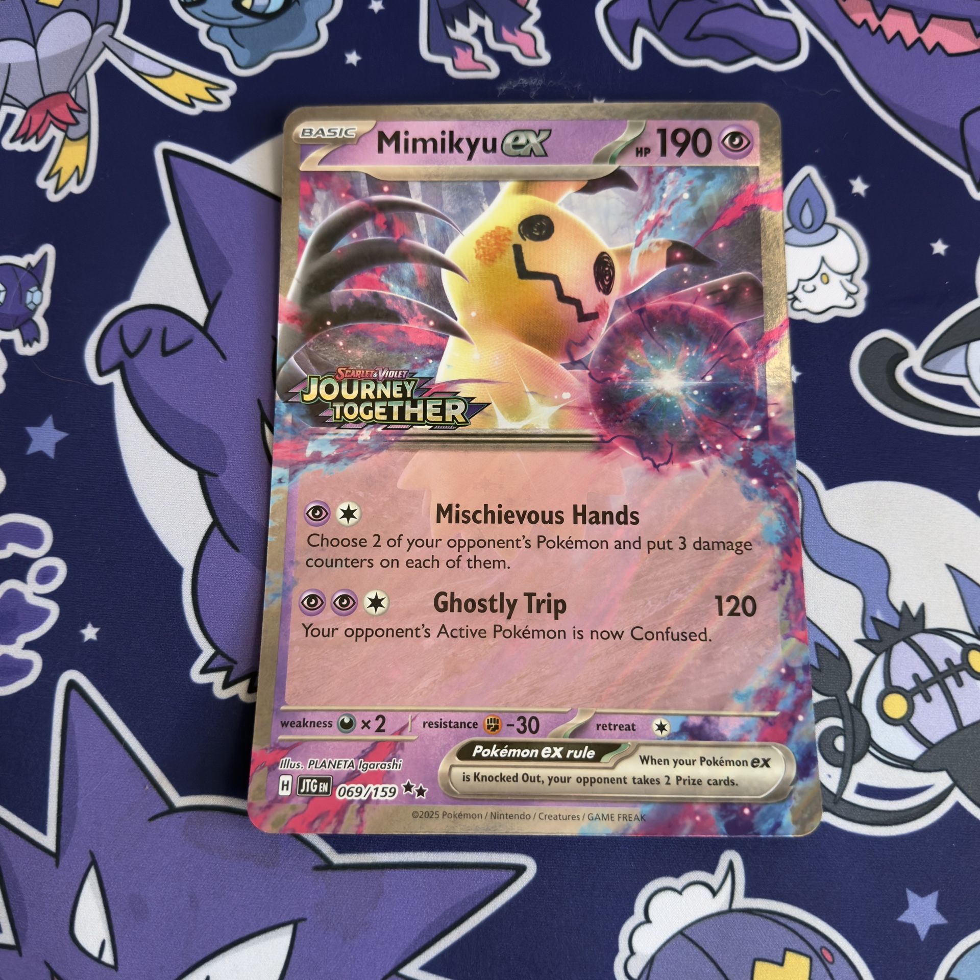Mimikyu ex (jumbo card)