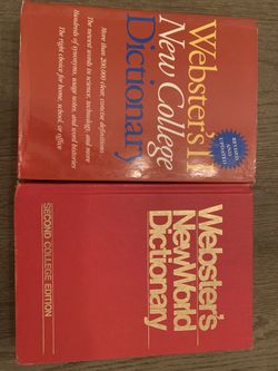 Webster’s Dictionaries 