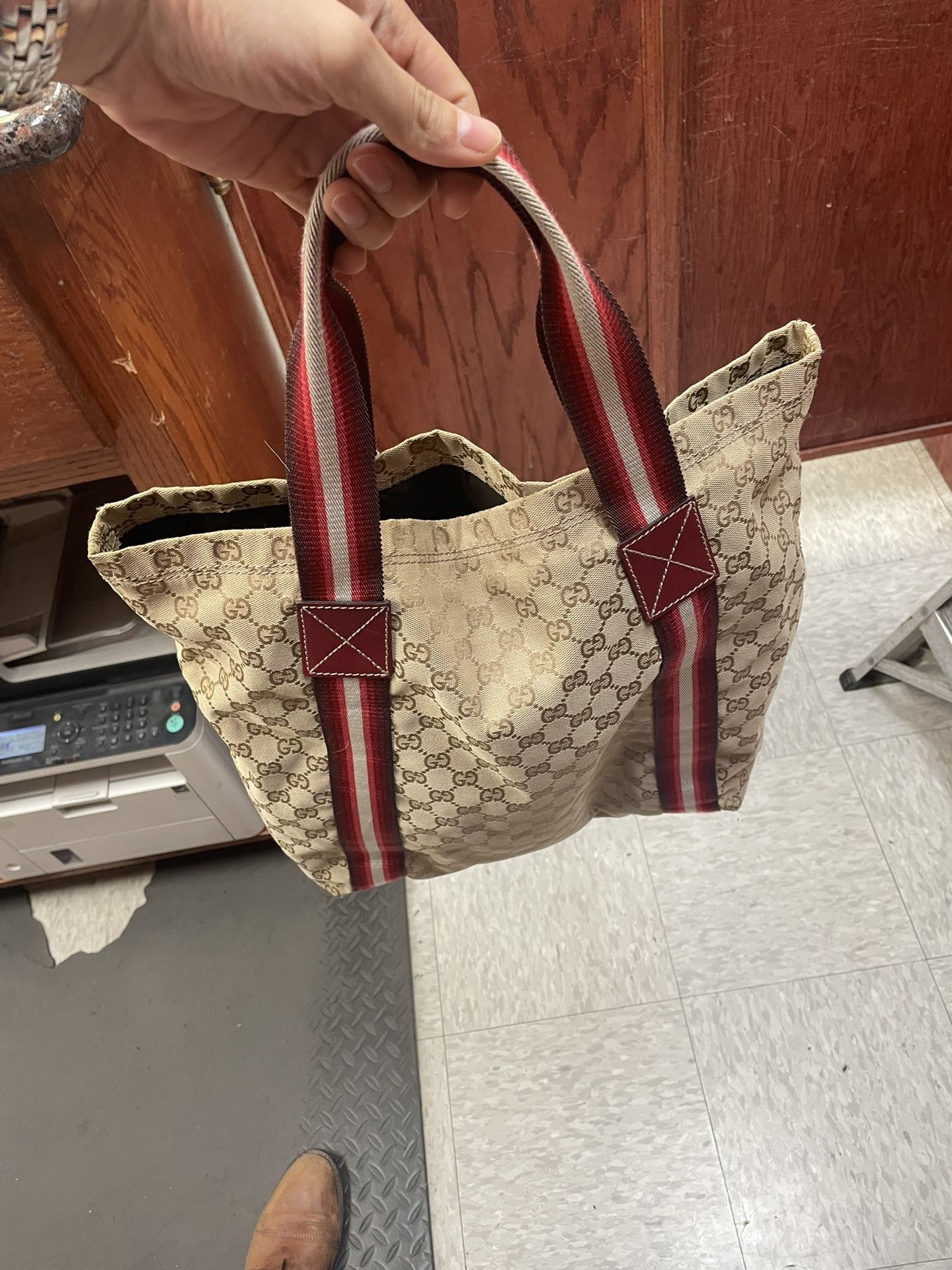 Gucci GG Canvas Tote Bag