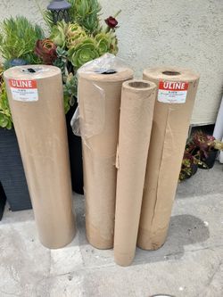 Uline Brown Kraft Paper Roll