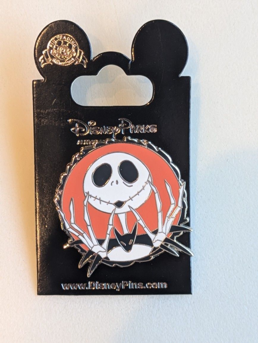 Jack Skellington Disney Trading Pin For Halloween 