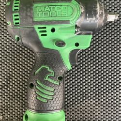 Matco GREEN 16v 3/8" Cordless/battery Impact Gun-TOOL ONLY