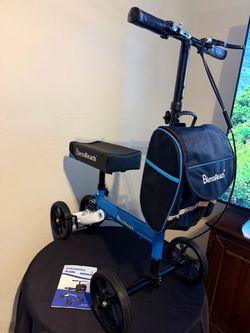 BlessReach Knee Walker Scooter with Bag
