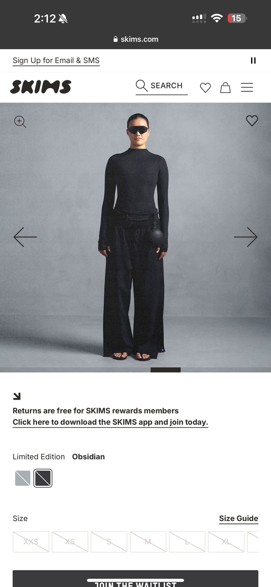 Nike X Skims Matte Logo Long Sleeve Sold out