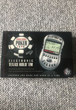 Electronic Texas Hold Em