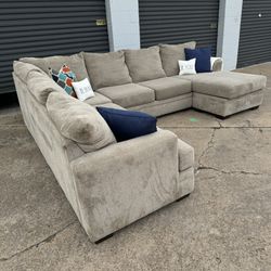 Oversized U Sectional Sofa Couch